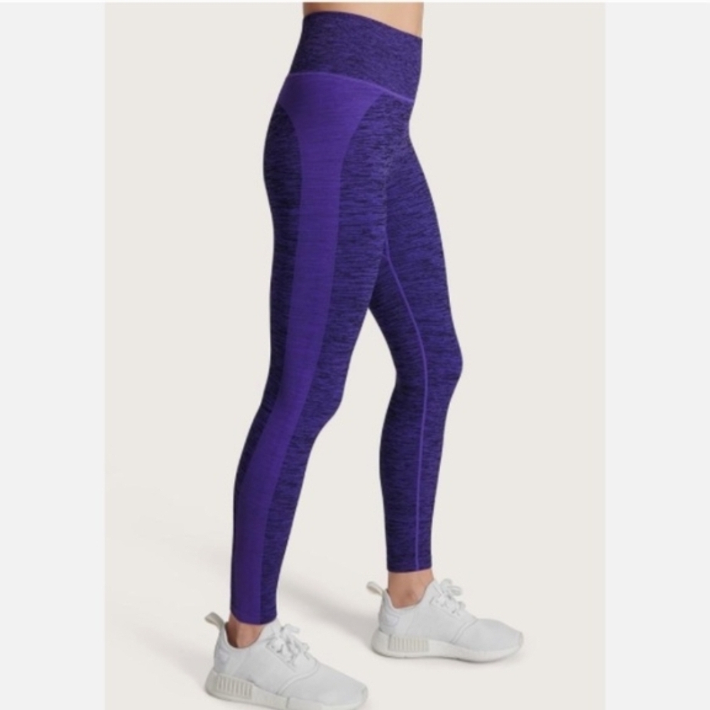Peloton Purple High Rise Seamless 7/8 Leggings Womens Size S